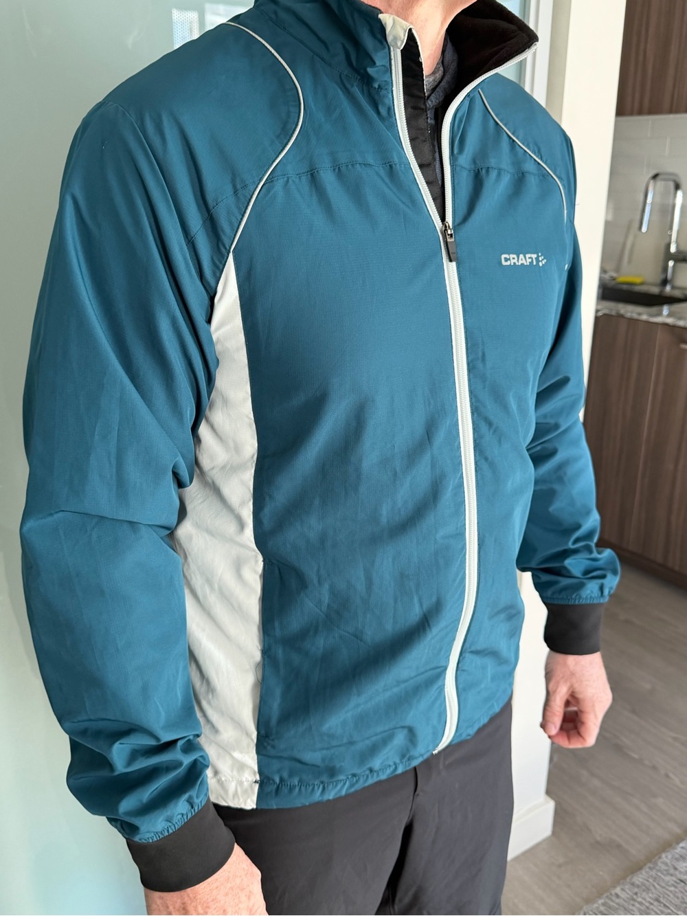 Craft Man’s  Jacket Blue & White